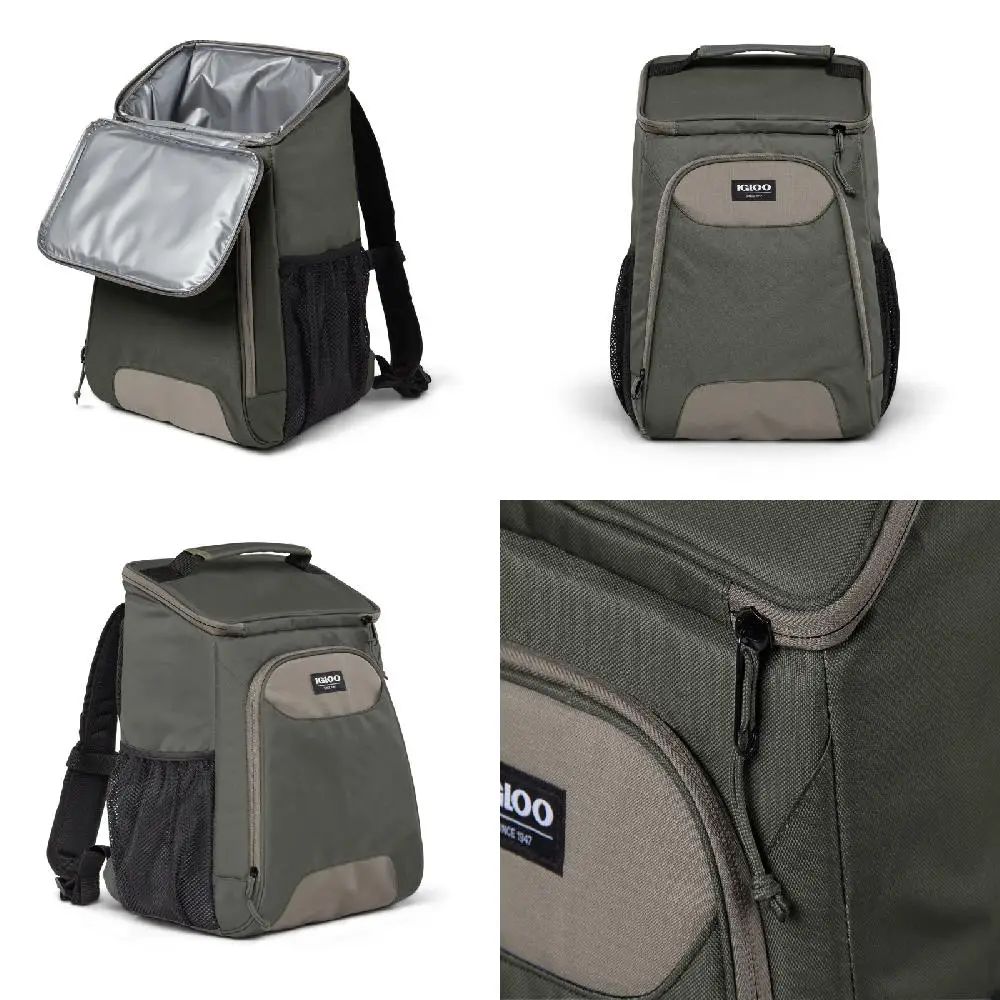 

Gorgeous Green Topgrip Soft Sided Cooler Backpack – Perfect for BBQ, Beach, Camping & Outdoor Trips, Stylish & Functional!