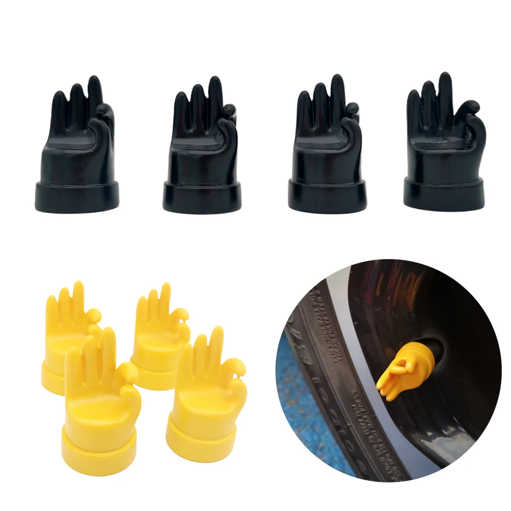 4 шт./компл. колпачок клапана для шин с жестом OK простая установка