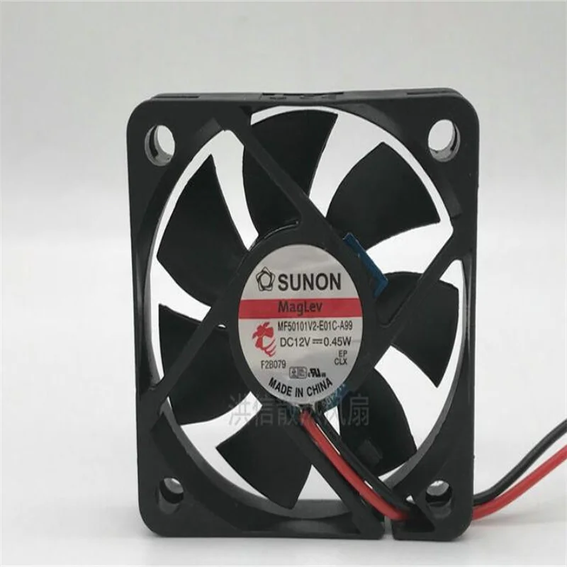 Оригинальный SUNON MF50101V2-E01C-A99 12V 0,45 W 5010 двухпроводный 5 см ультра-тихий вентилятор