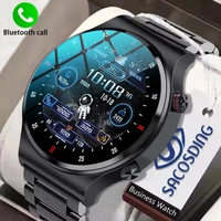 2022 nfc bluetooth call smart watch men sports fitness clock custom dial heart rate ecg smartwatch for xiaomi watches for men