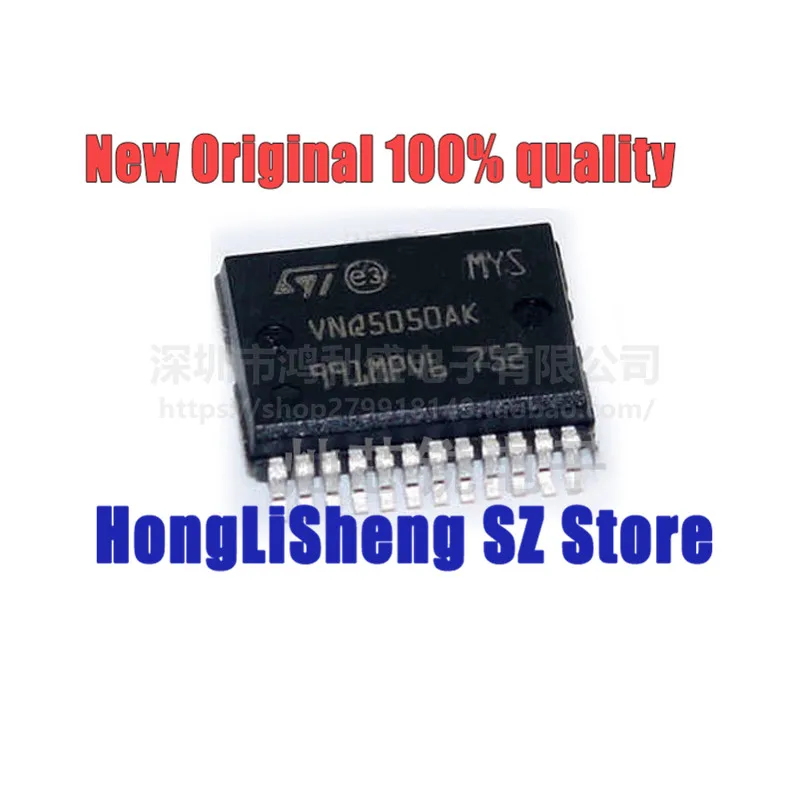 

1pcs/lot VNQ5050AKTR-E VNQ5050AKTR VNQ5050AK VNQ5050 SSOP24 Chipset 100% New&Original In Stock