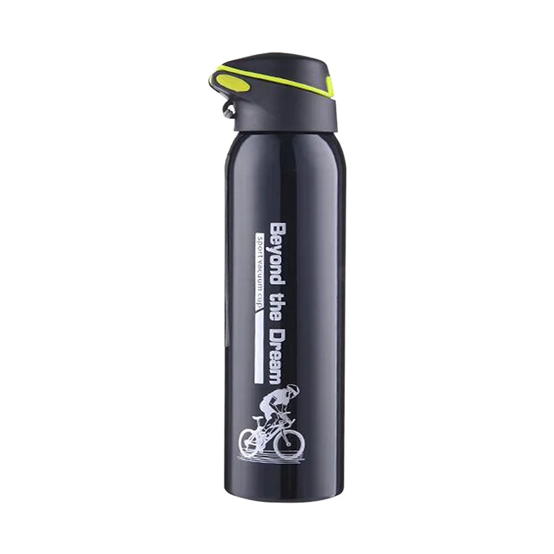 

500ml Bike Water Bottle Running Mountain Cycling Warm-keeping Bicycle Kettle Drink Bottle Stainless Steel Cup Outdoor Sport