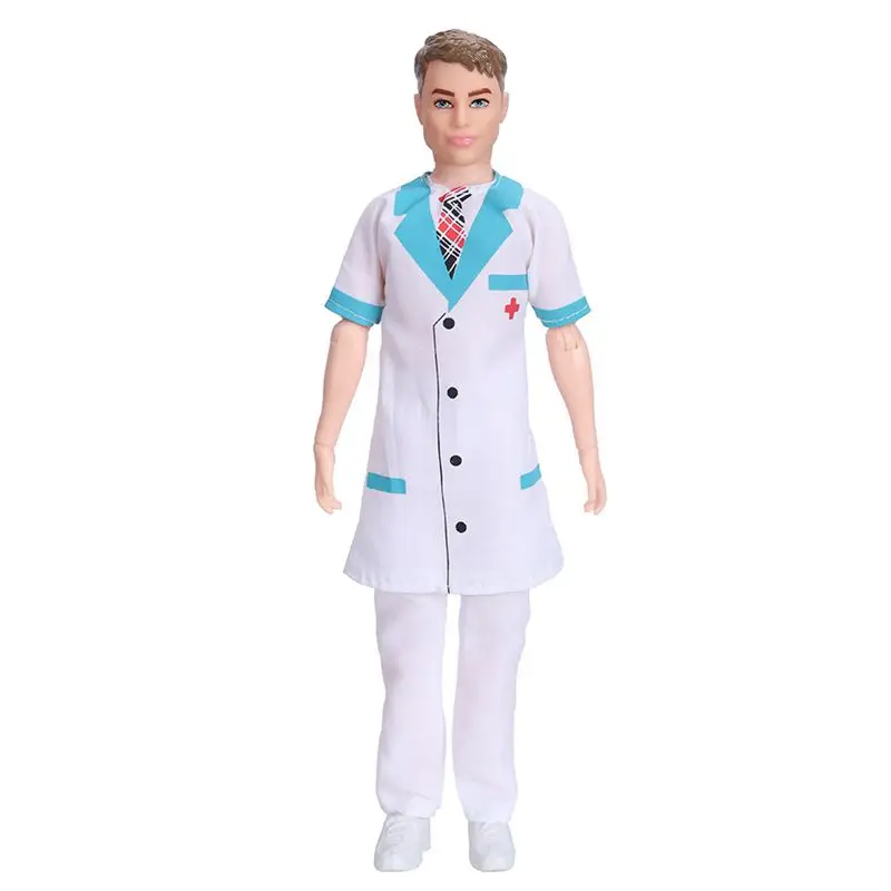 Kawaii 77 предметов/лот детские игрушки одежда для доктора Кена платье медсестры