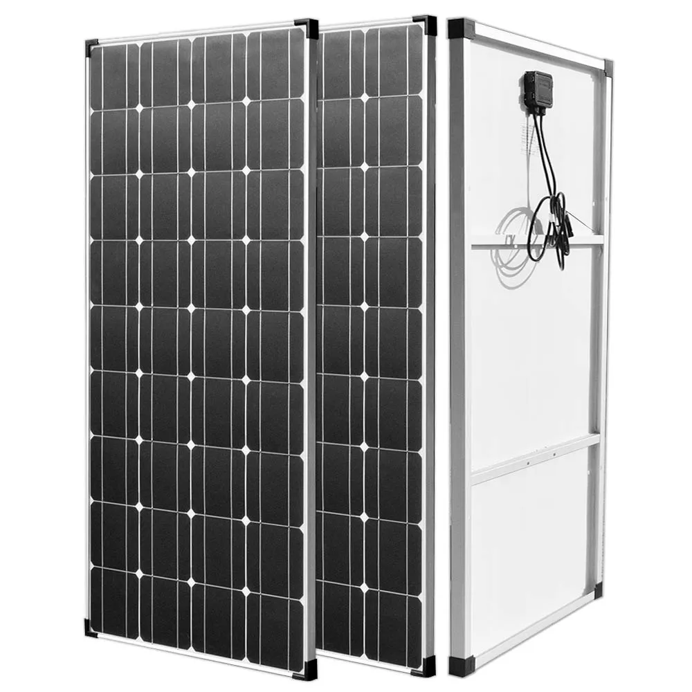 Lightweight Solar Panel 120w 240w 18V With border PET Photovoltaic Power Mono 12V 24V Battery Charger for Motorhome Balcony home
