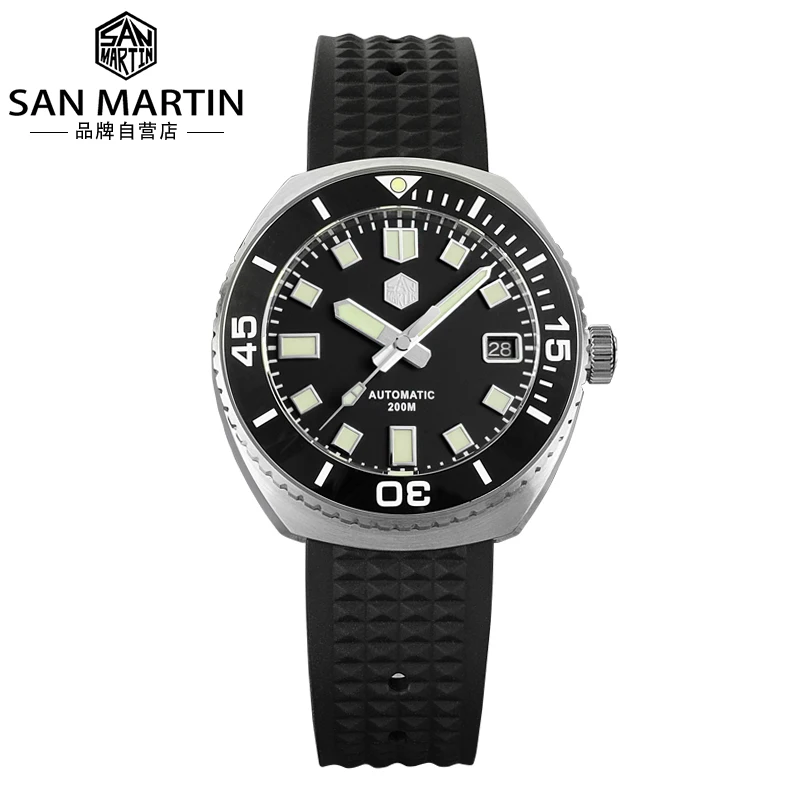 Men's watch fully automatic mechanical table diving table abalone luminous SN045