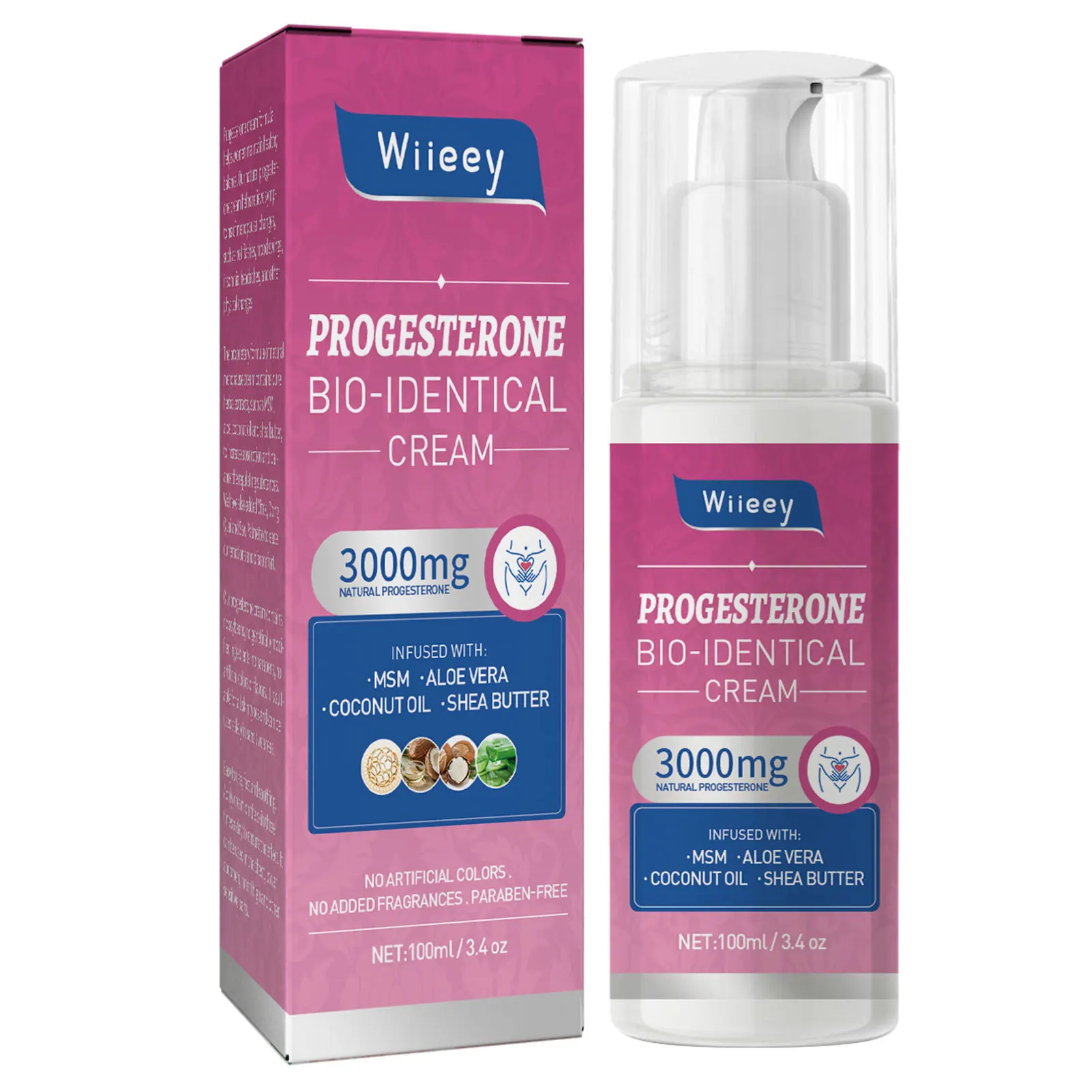 Identical Progesterone Cream Balancing Formula for Hormonal Imbalance Relieve PMS, Menopause, PCOS Symptoms