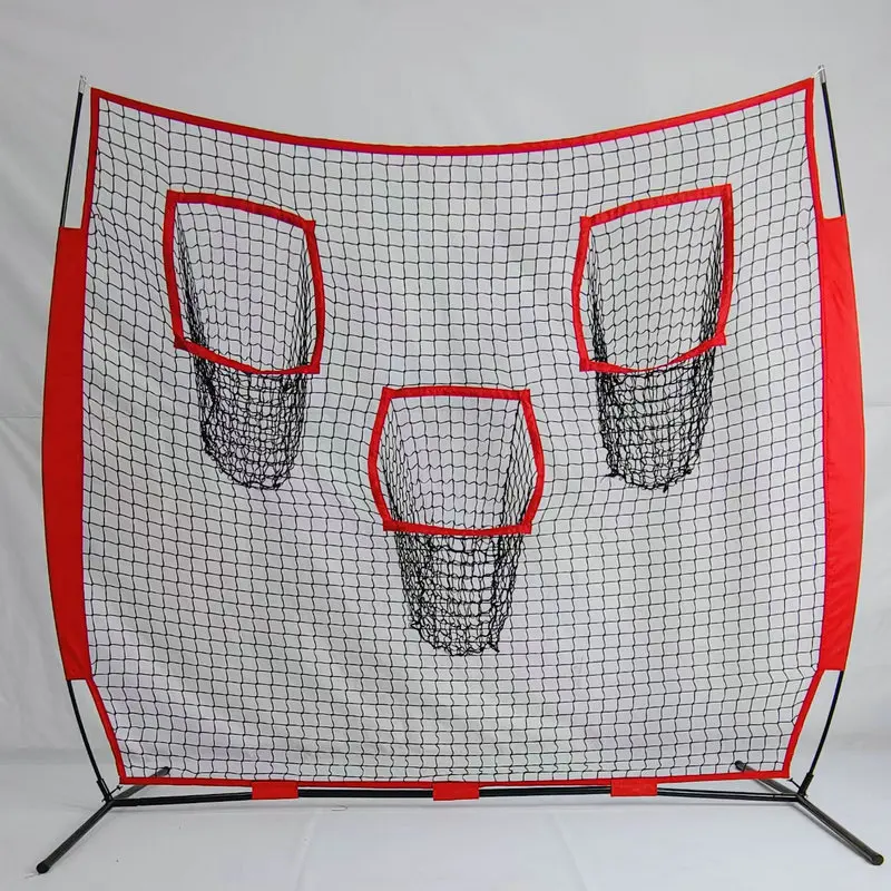 Heavy Duty 7x7' American Football Throwing Net Quarterback Training Throwing Target Practice Portable Football Net With Frame