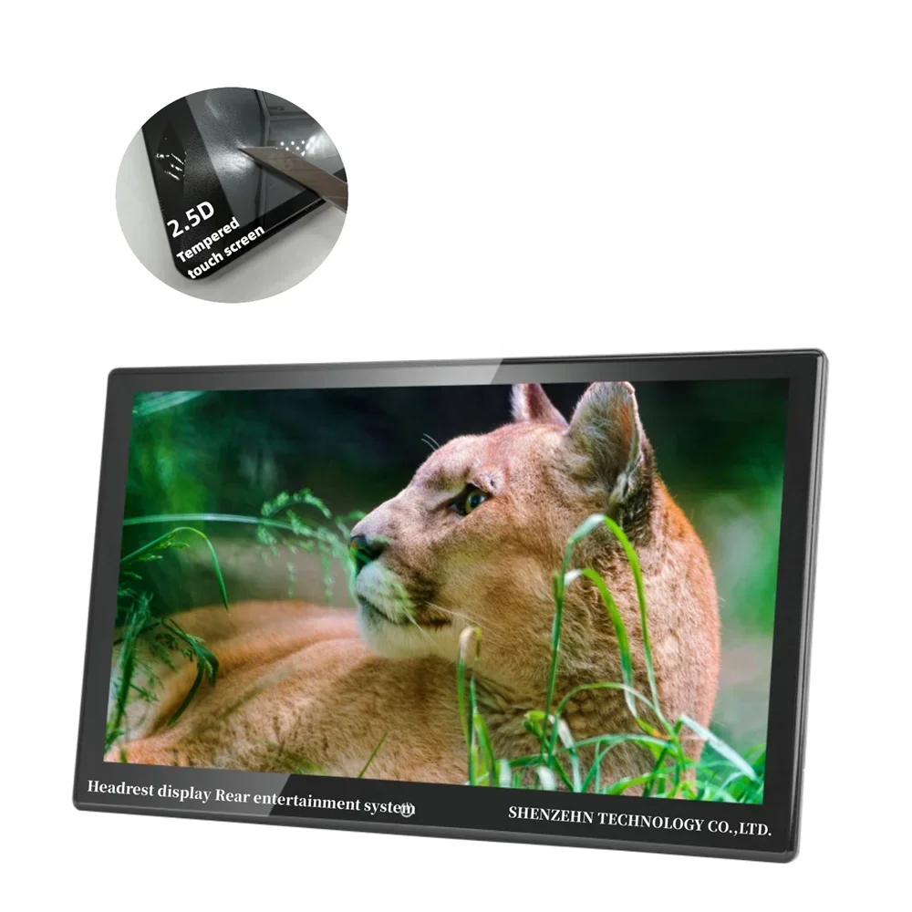 Android автомобильный подголовник монитор радиоплеер автомобильное видео AV IN