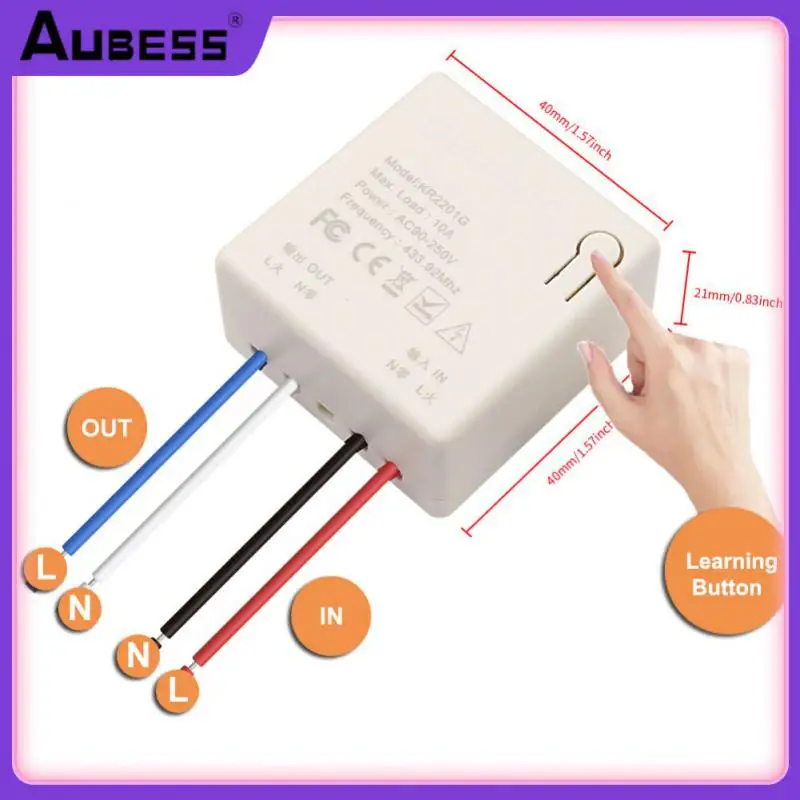 

Wall Light Switches Wireless Smart Switch Light With Led Light Lamp Fan Universal Breaker Remote Control Wall Panel Switch