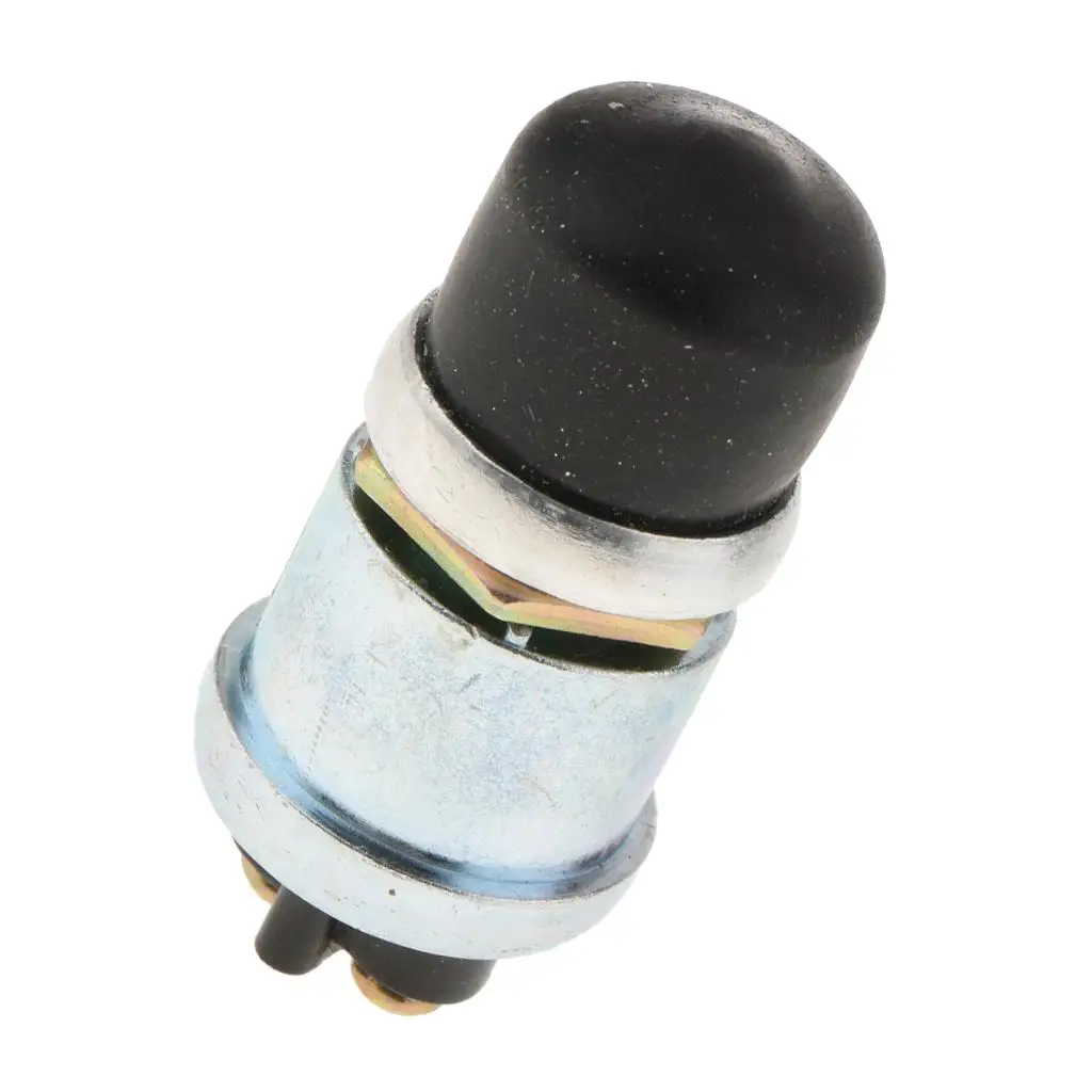 16-миллиметровый Мгновенный кнопочный переключатель зеленый Круглый 2-контактный