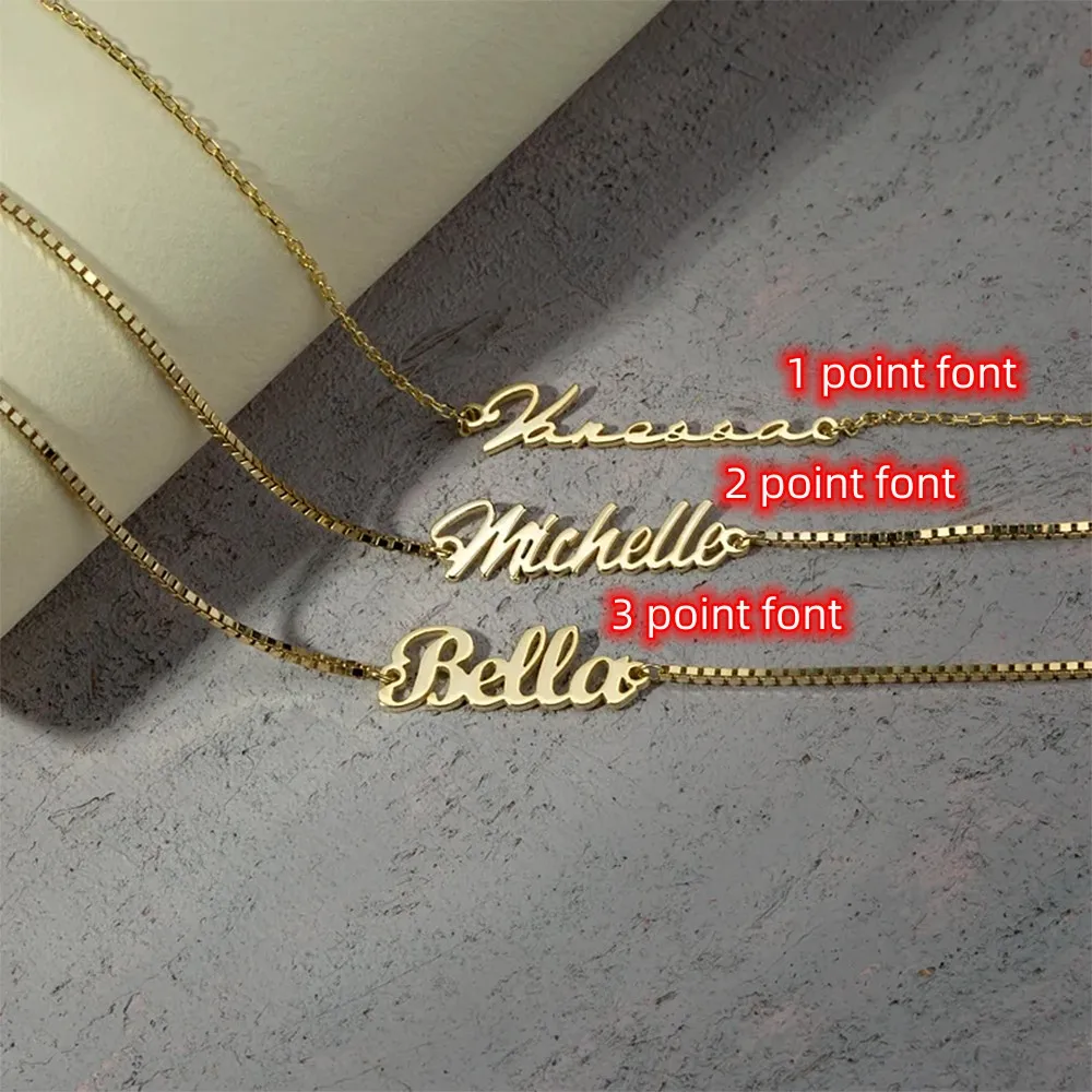 Stainless Steel Women's Custom Name Bracelet Personalized Custom Charm Jewelry Gold Bracelet Best Friend Mother's Day Gift