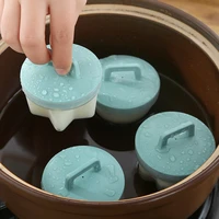 4pcsset food grade soft silicone egg poacher breakfast steamed egg mould cook poach cup kitchen cooking tools oil brush free