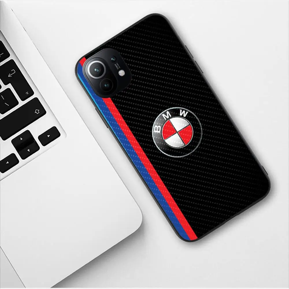 BMW Sports Car Logo Phone Case For Xiaomi 13 12 11T 9 11 10C 9T 8 9SE 11i Lite Ultra Note10 Poco F3 M4 M3 Pro Luxury Soft Covers