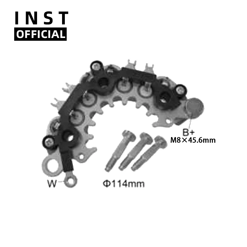 

ALTERNATOR GENERATORS RECTIFIER BRIDGE FOR HR746 LR170748 LR170748B LR190729 LR180751 31-8141 138732 232300M000