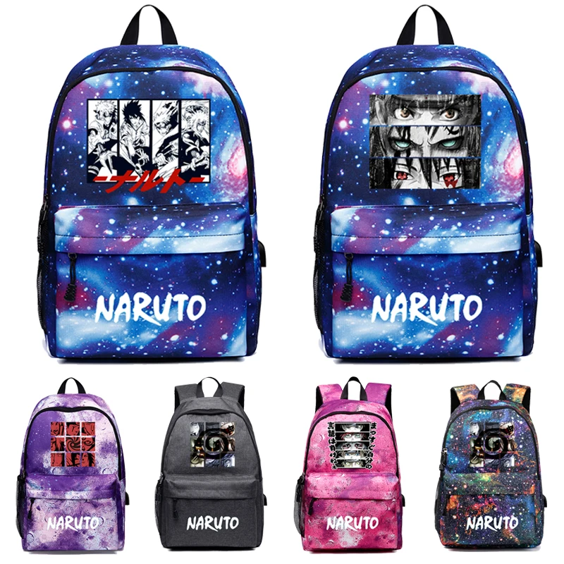 

Anime Naruto Backpack for Boys Girls Hildren Back To School Schoolbag Student Kawaii Backpack Light Weight Bags