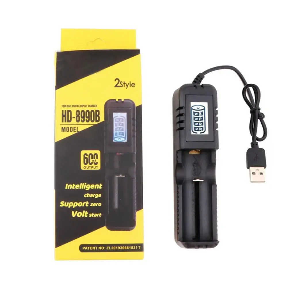 Универсальное зарядное устройство USB 18650 для литий-ионных аккумуляторов 3 7 В 26650