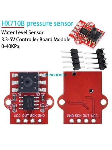 HX710B модуль датчика давления воздуха датчик давления датчик уровня воды 3,3-5 В модуль платы контроллера 0-40 кПа