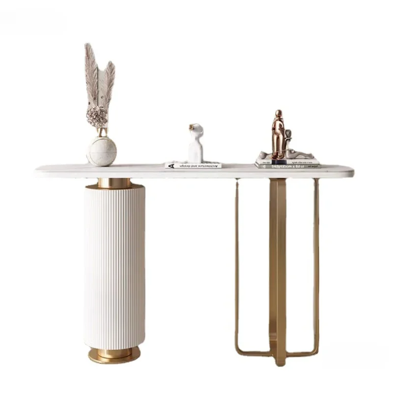 Роскошный стол для прихожей во французском коридоре роскошная сланцевая консоль