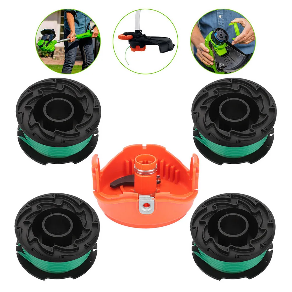 

4 шт., режущая головка для газонокосилки BLACK + DECKER GH3000, 20 футов/6,1 м