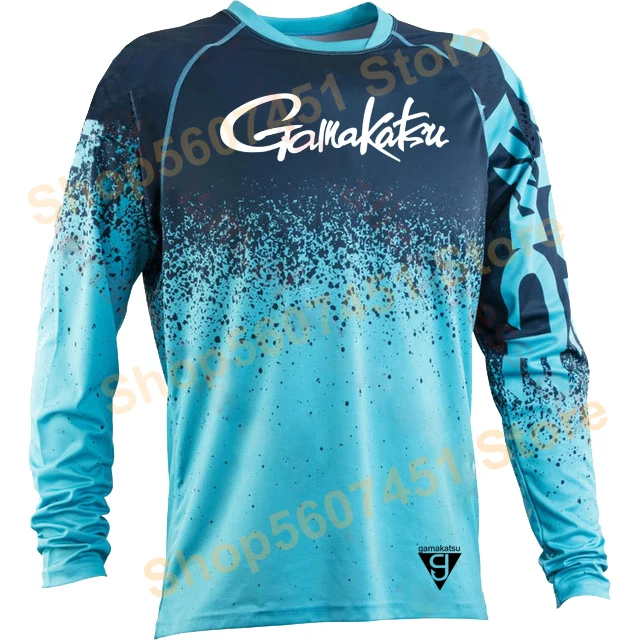 

A Men Fishing Jacket The New Autumn Ultra Thin, Long-sleeved Sunblock And Anti-uv Breathable T-shirt Winter Fishing Shi