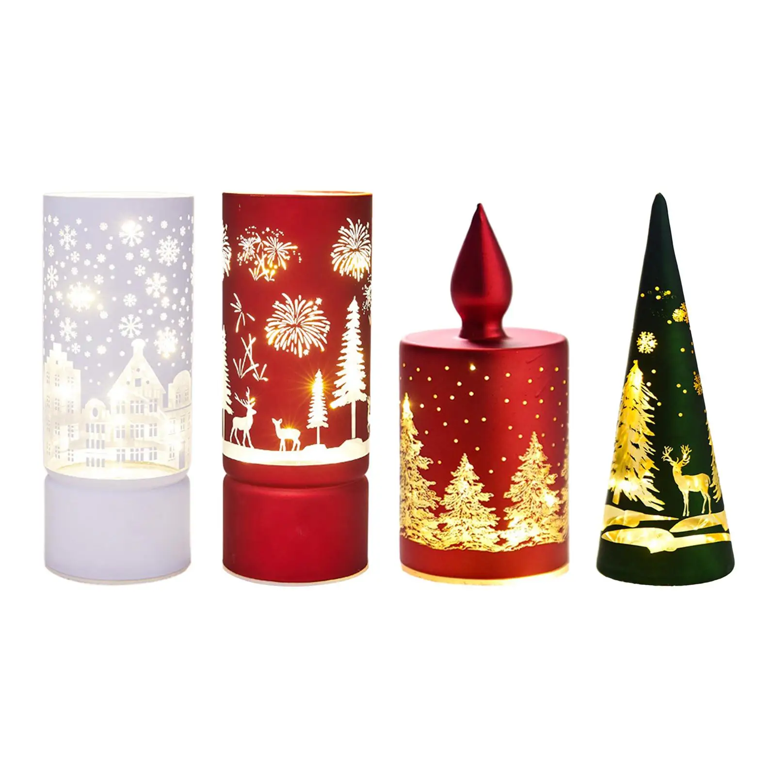 

Christmas Desk Lamp Christmas Decorated for Living Room Bedroom Christmas