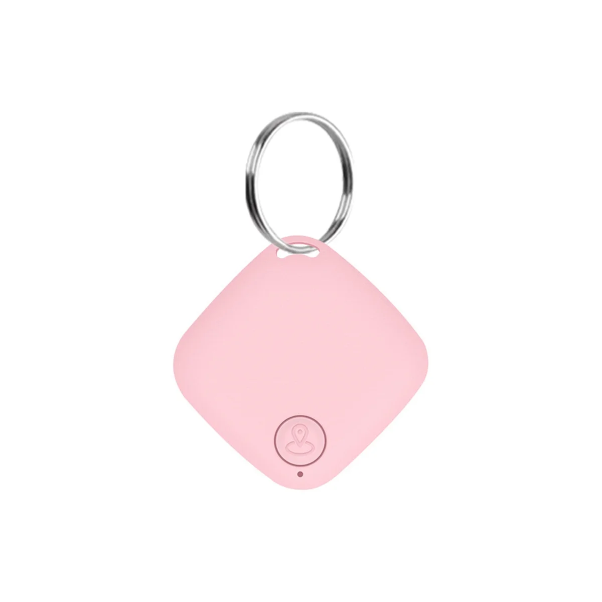 

Мини GPS-трекер Bluetooth, устройство против потери, брелок для домашних животных, устройство против потери, телефон розового цвета