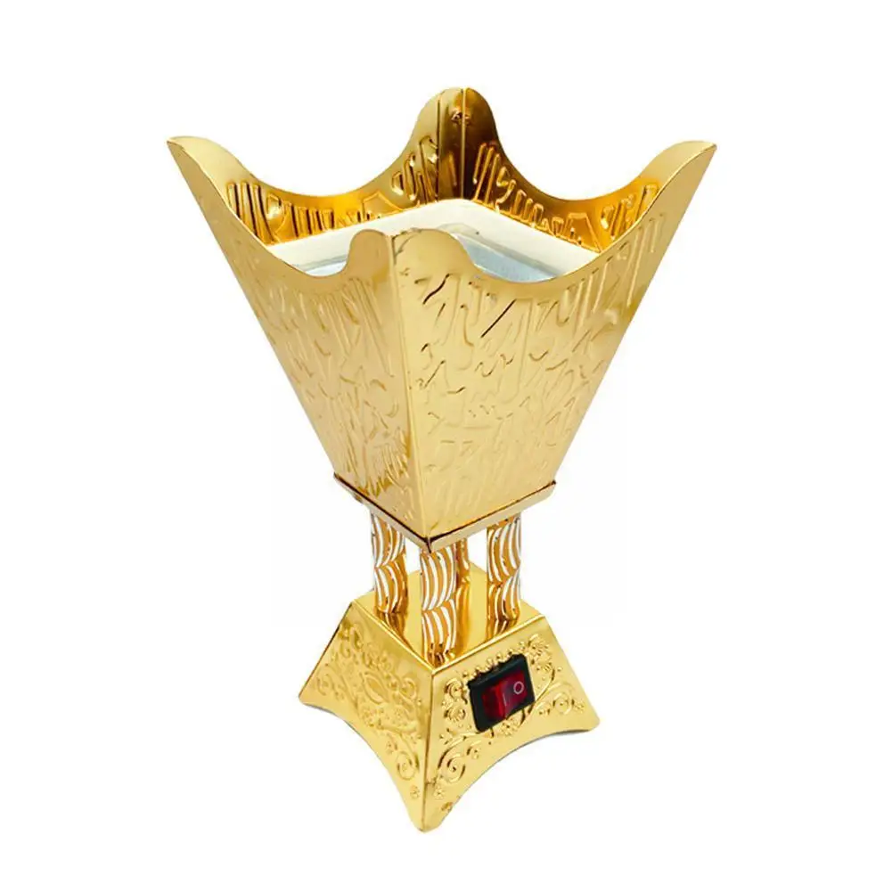 

Electric Household Pray Electric Incense Burner Home Decoration Home Fragrance Metal Incense Burner For Yoga Meditation SPA Q7E9