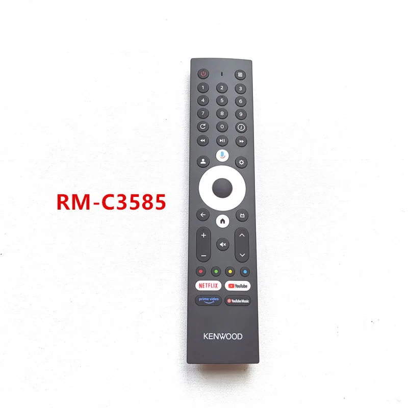 Фото Подходит для KENWOOD 43-дюймового смарт-телевизора с голосовым пультом Bluetooth RM-C3570 RM-C3585 №2