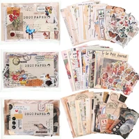 600 pieces vintage stickers journaling paper antique scrapbooking journaling paper aesthetic scrapbook paper stickers