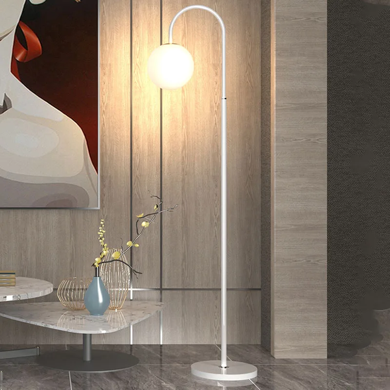 

Ball Stand Floor Lamp Blooming Nordic Bedroom Vintage Floor Lamp Corner Designer Lampe De Chevet De Chambre Room Decoration