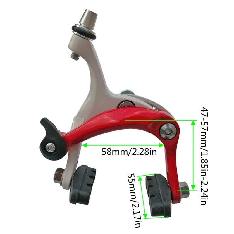 25UC 1 пара велосипедных тормозных зажимов для переднего и заднего обода часть