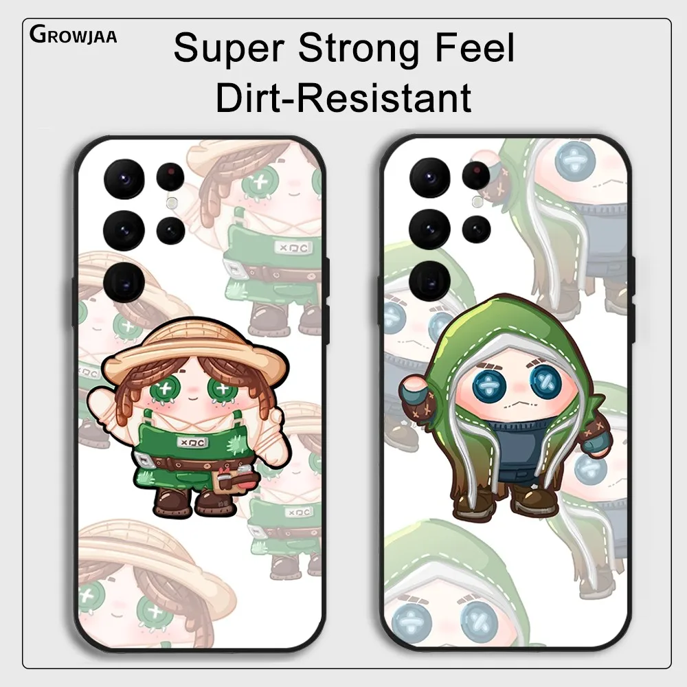 Identity -V- Ithaqua Exclusive Phone Case for Samsung Galaxy S24 Ultra S22 S23 S21 S20 5G Protective Silicone TPU Funda