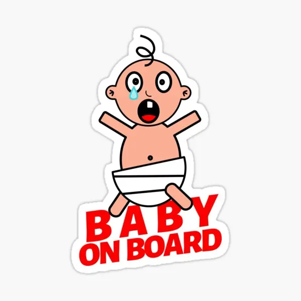 

Baby On Board Car Sticker Tag 19CM MD11 Baby On Board