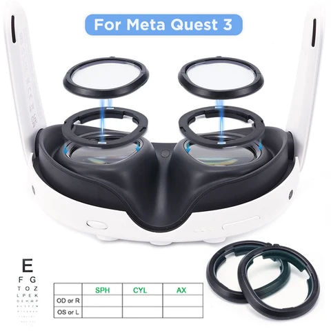 Линзы для близорукости Tahnuhna для Meta Quest 3