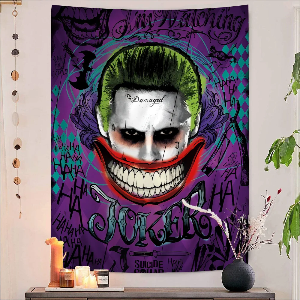 BEAST KINGDOM DC J-Joker большой настенный гобелен с принтом настенное украшение домашний