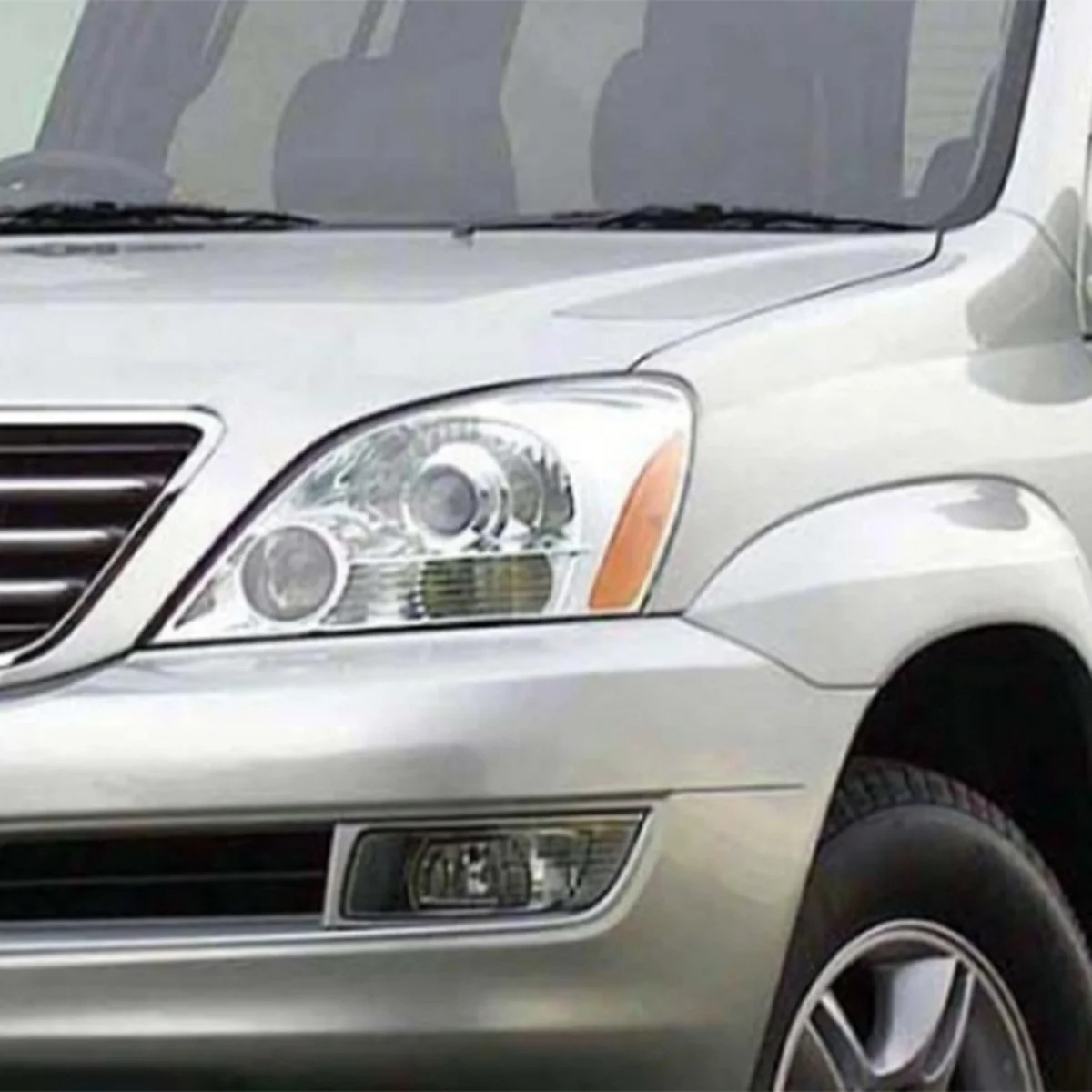 Крышка для левой фары Для GX270 GX400 GX460 GX470 04-12 оболочка стеклянной линзы прозрачный