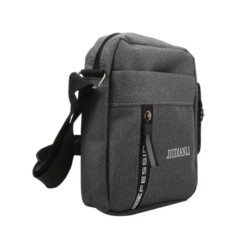 Мужская сумка через плечо на одно повседневный кошелек многофункциональная