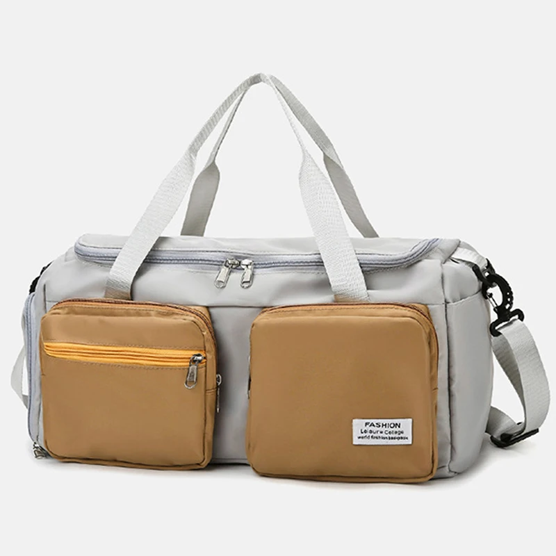 

Men Women Gym Travel Bag Dry Wet Separation Bags Sports Camping Duffle Bag Waterproof With Shoes Compartment For Travel