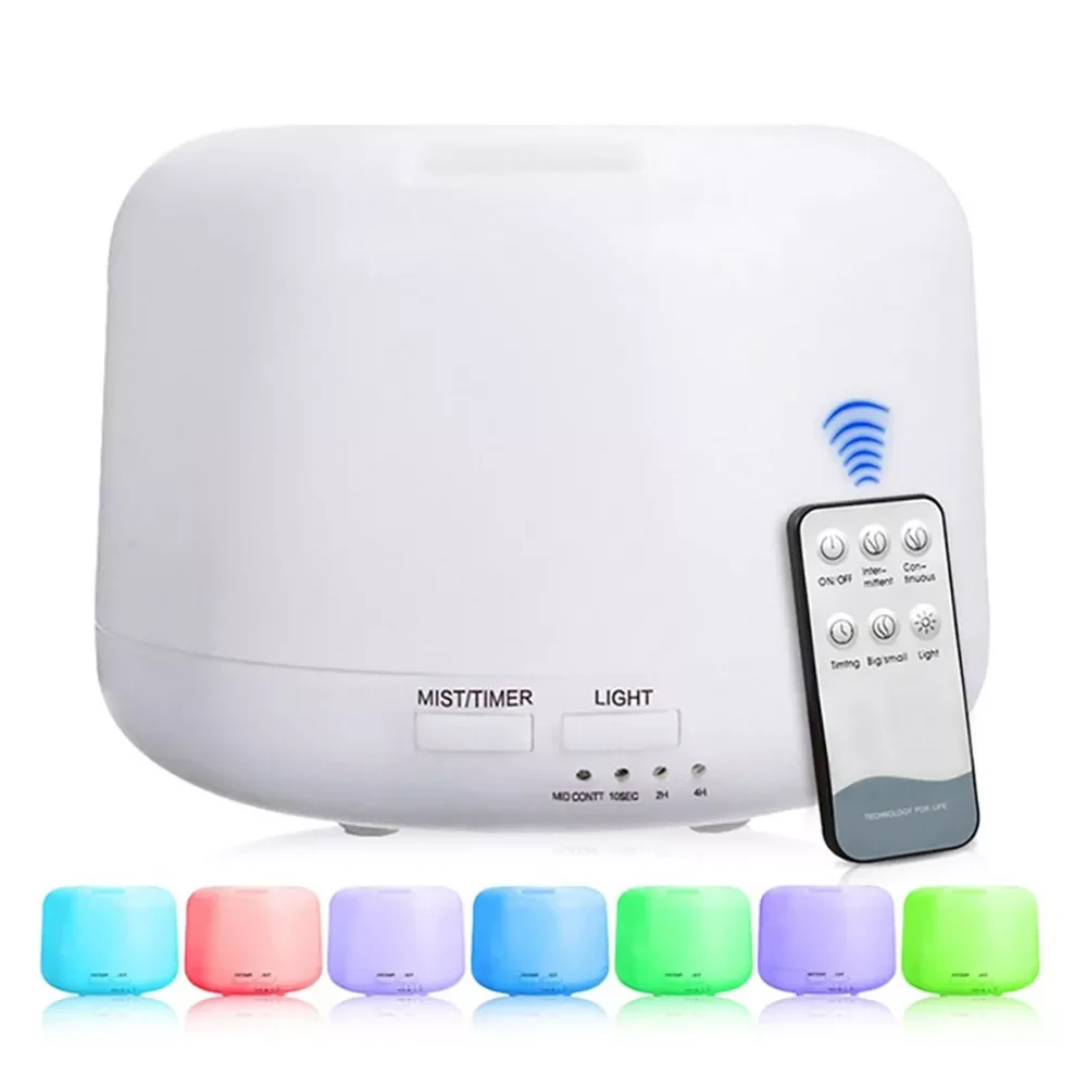 

VNBBT 300ML Air Humidifier Essential oil diffuser LED Lamp Aroma Diffuser Electric Ultrasonic Cool Mist Maker Fogger Humidifier