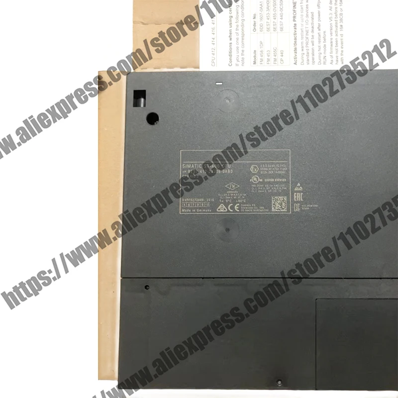 Новый модуль центрального процессора 6ES7412-2XJ05-0AB0 6es7412-2xj05-0ab0 512