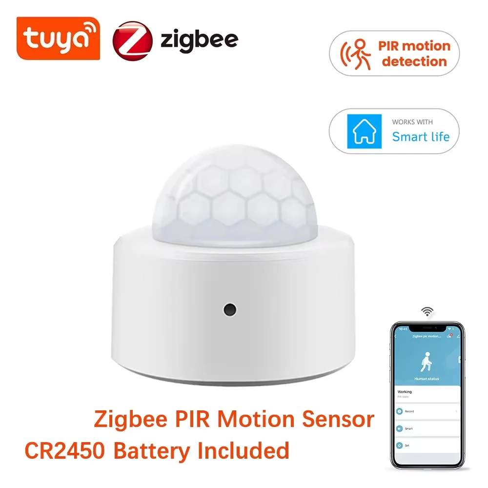 Датчик движения Tuya Zigbee, датчик присутствия человека ...
