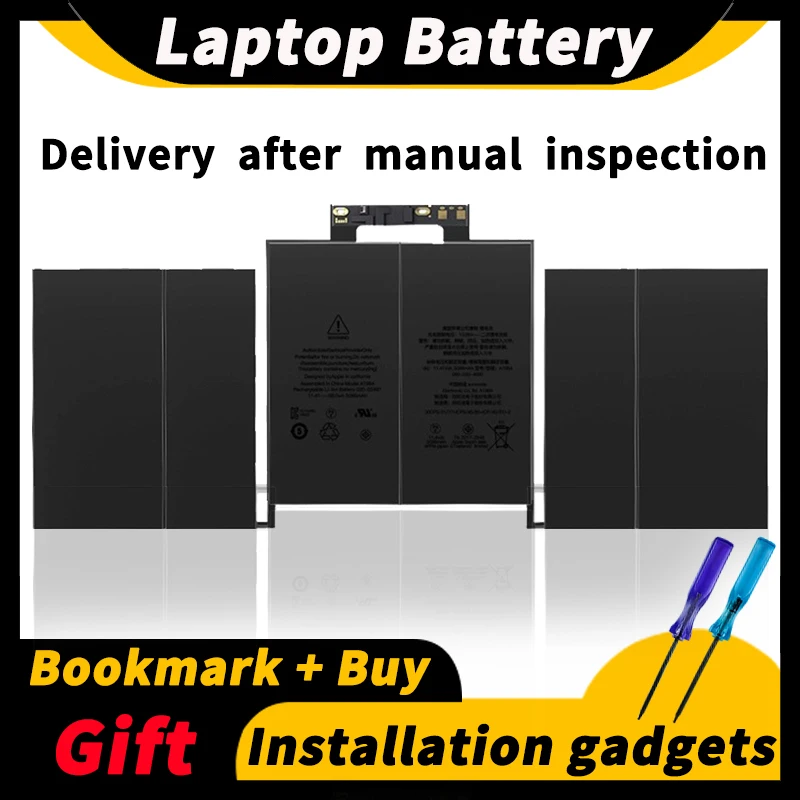 Аккумулятор для Apple MacBook Pro 13 дюймов, A1989, 2018, a192, 11,41 в, 5086 мАч