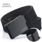 Ремень мужской, двусторонний, брезентовый, для джинсов и штанов