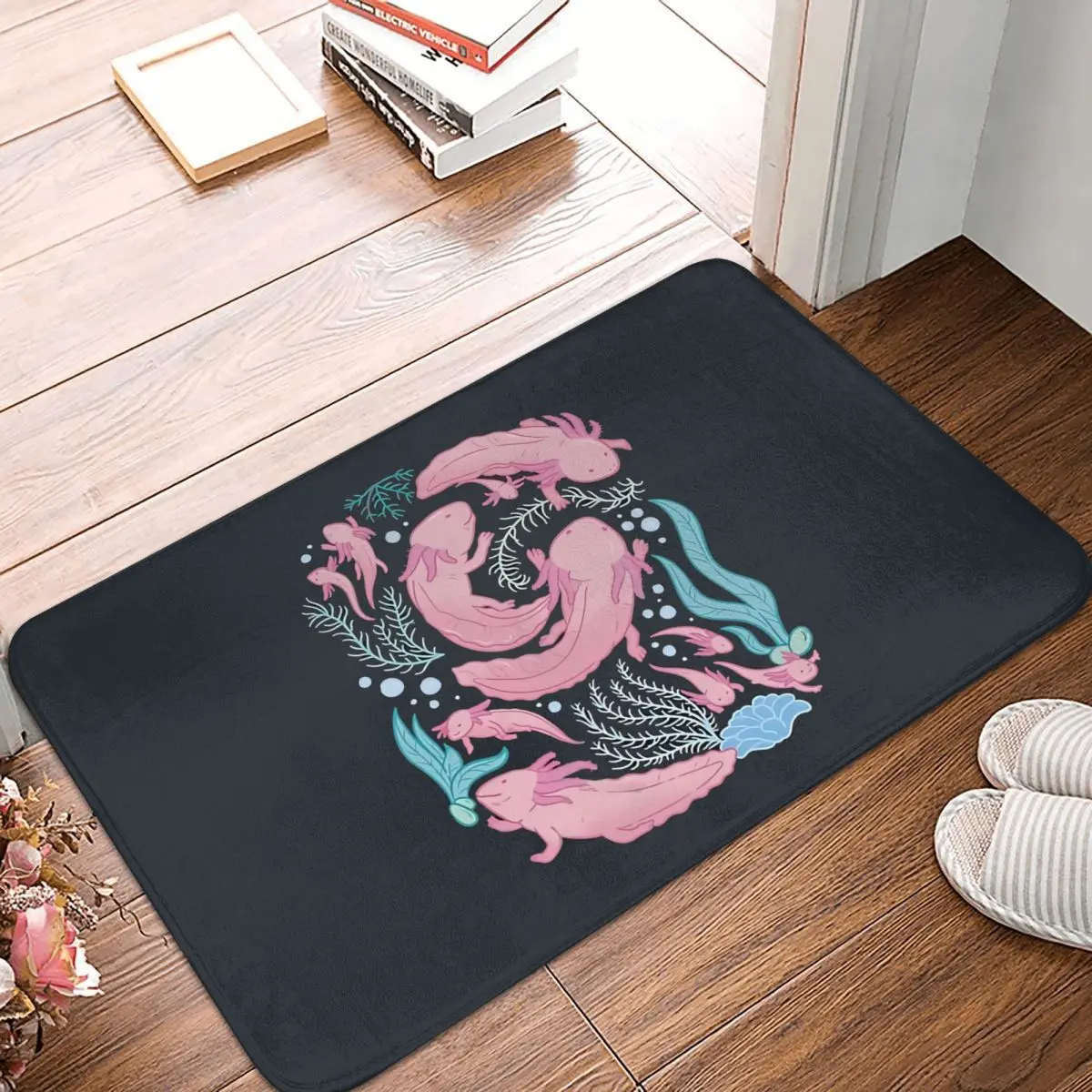 

Axolotl Lover Kitchen Non-Slip Carpet Cute Design Bedroom Mat Welcome Doormat Home Decoration Rug