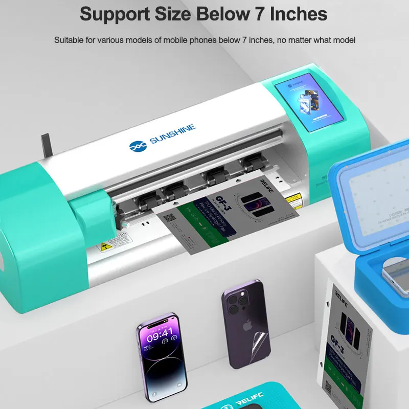 Защитная пленка RELIFE GF-3 матовая Гидрогелевая с полным покрытием экрана защита