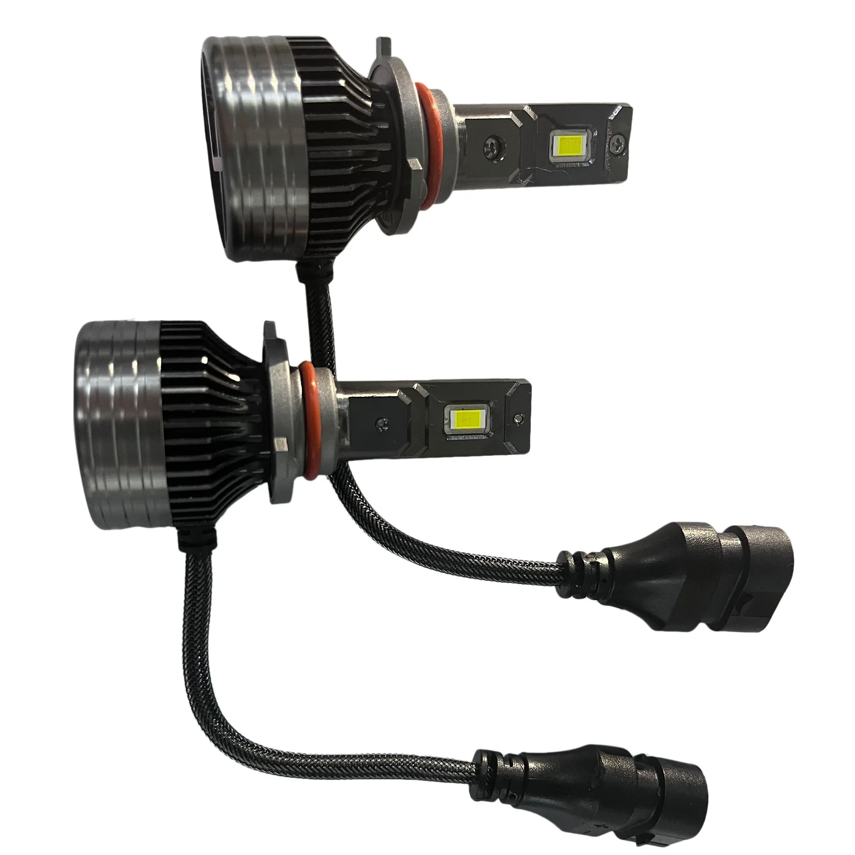 

9005/9006 LED Headlight Bulbs 12000LM 120W 6000K Extremely Bright Double Heat Pipe Design LED Headlights Pack of 2