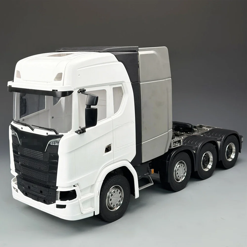 Tamiya 1/14 770S 8x8 10x10 Обновление цельнометаллического тяжелого фаркопа DIY игрушечная