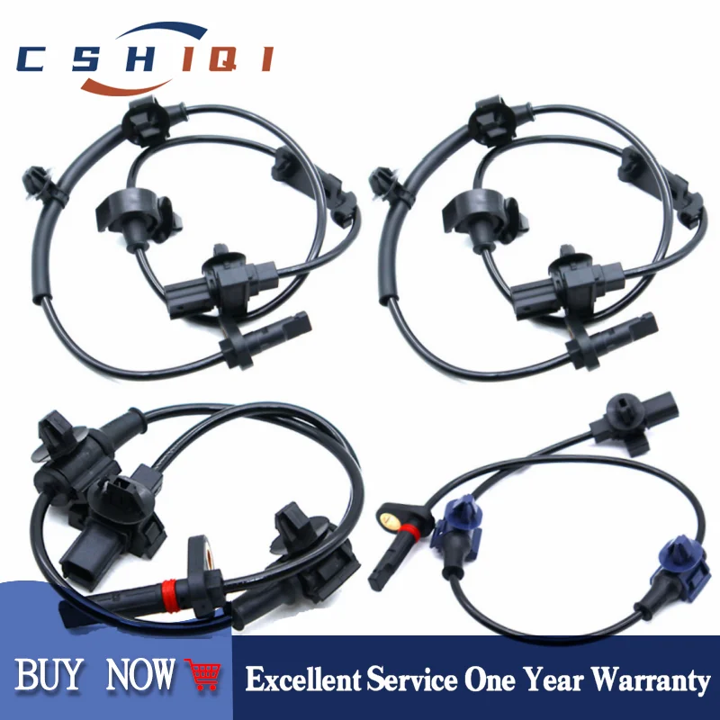 

4PCS ABS Speed Sensor Front Rear Left Right For Honda CRV 12-16 EXL SE 57450-T0A-A01 57455-T0A-A01 57470-T0A-A01 57475-T0A-A01