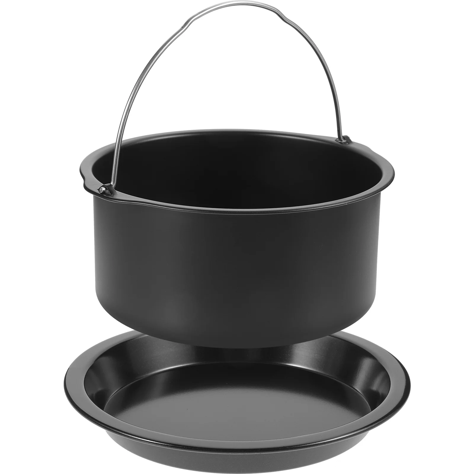 

1 Set of Air Fryers Baking Tray Baking Cake Pan Baking Cake Pan for Air Fryer Supply