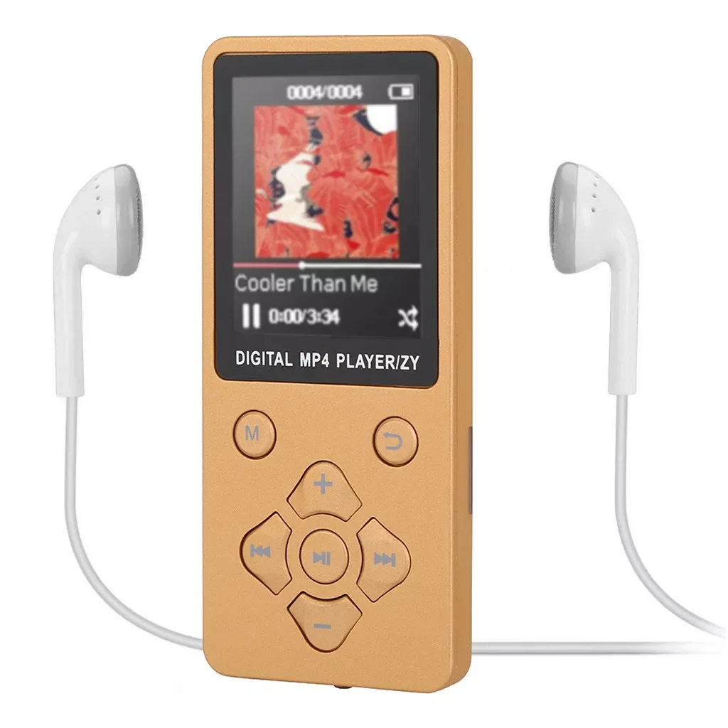 

Portable Bluetooth Mp3 Mp4 Player Colour Screen Fm Radio Video Games Movie1.8-inch Tft Display Walkman With 3.5mmheadphone